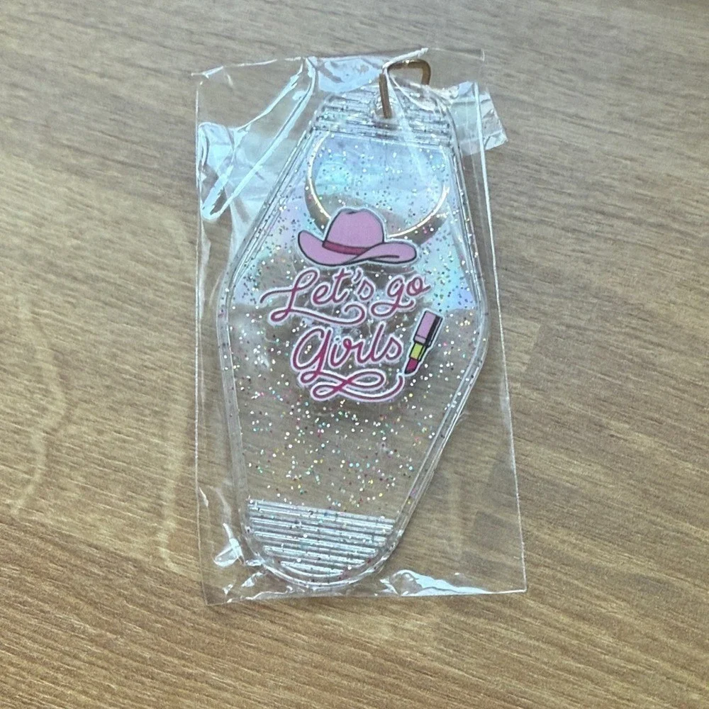 Retro Motel Style Keychain‎ Lot Sassy Phrases Y2K Aesthetic Key Tags NEW